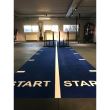 Pista de sprint, gazon sintetic fitness, Start & Finish 8