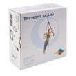 Coarda Trendy Sport Lacada pentru antrenament suspendat, tip TRX, negru/gri 12