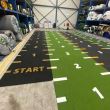 Pista de sprint, gazon sintetic fitness, numerotat 4