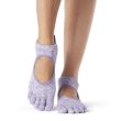 Sosete yoga, pilates, gimnastica ToeSox Full Toe Bellarina - Mov 1