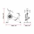 Bicicleta Fitness Xebex® Air Cycle cu Smart Connect 9