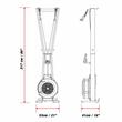 Simulator fitness Xebex® Ski Trainer AirPlus, skierg cu Smart Connect 3