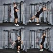 Aparat fitness ATX ®  multifunctional, scripete cu stiva de greutate 5