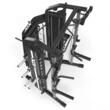 Statie ATX® MONSTER 2.0 multifunctionala - completa cu stiva de greutate 2 x 100 kg, negru 5