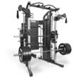 Statie ATX® MONSTER 2.0 multifunctionala - completa cu stiva de greutate 2 x 100 kg, negru 1