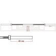 Bara olimpica pentru Crossfit ATX® Death Bar + 700 kg, haltera, 20kg, 220 cm, Ø 50 mm 5