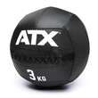 Minge fitness Wall Ball ATX®, crossfit, PVC, negru 1