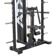 Aparat fitness ATX® helcometru cu stiva greutati 125 kg, negru 2