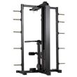 Aparat fitness ATX® helcometru cu stiva greutati 125 kg, negru 1