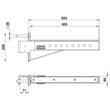 Suporturi de siguranță ATX® pentru rack – Seria 700 - pereche 6