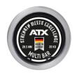Bara profesionala fitness ATX®, haltera, cu invelis negru 5