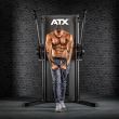Statie fitness multifunctionala ATX® MultiMotion, cu stiva de greutate, negru 8