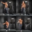 Statie fitness multifunctionala ATX® MultiMotion, cu stiva de greutate, negru 11