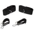 Set 6 corzi fitness elastice de rezistenta cu maner IFS, diferite culori 4