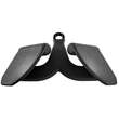 Maner dublu ATX® pentru statii multifunctionale, acoperire din neopren anti-derapant, 20 cm, negru 2