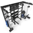 Rack si statie de stocare ATX® cu stiva de greutate 2 x 125 kg, negru 2
