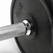 Set complet de gantere CHD - cauciuc - gradatie 2.5 kg 3