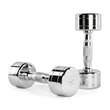 Gantere fitness IFS cromata, 128 mm, 1 - 10 kg 2