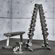 Gantere fitness IFS cromata, 128 mm, 1 - 10 kg 4