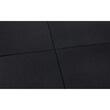 Pardoseala fitness de cauciuc, 10 mm grosime, patrat cu margine tesita, negru, 1000 kg/ m3, 1000 x 1000 mm 3