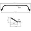 ATX ® Brat de conectare pentru standuri libere 16