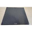 Pardoseala fitness Antishock de cauciuc, 30 mm grosime, patrat cu margine tesita, negru, 1000 kg/ m3, 1000 x 1000 mm 5