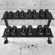 Set gantere hexagonale din cauciuc IFS, Ø30 mm, 130 mm 14