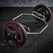 Bară hexagonală Hex-Bar de 30 mm cromat cu cleme de siguranta 6