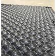 Pardoseala fitness Antishock de cauciuc, 30 mm grosime, patrat cu margine tesita, negru, 1000 kg/ m3, 1000 x 1000 mm 6