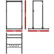ATX® Power Rack seria 600 cu J-Hooks incluse, rezistenta 1000 kg 5
