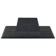 Platforma de cauciuc de protectie pentru Power Rack, negru, diferite dimensiuni 1