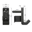 ATX® Free Stands 650 pentru genuflexiuni si impins la piept, J-hooks incluse 7