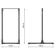 Cadru antrenament functional Crossfit Half Rack ATX seria 800, inaltime 246.5 cm, 1000 kg 8