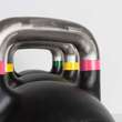 Original Russian Kettlebell de competitie, 8 - 48 kg, otel, negru 2
