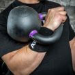 Protectie incheietura IFS, pentru antrenamente kettlebell, 11 x 1 cm, negru 3