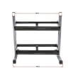 Stand, suport fitness pentru depozitare gantere, 2 nivele