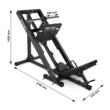 Presa de picioare ATX® Beinpresse Classic 45°, incarcare maxima 500 kg, negru 11