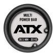 Bara olimpica pentru Crossfit ATX® Cerakote, haltera, 20 kg, 220 cm, Ø 50 mm 4