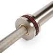 Bara olimpica pentru antrenament  ATX® Powerlifting, haltera, 20 kg, 220 cm, Ø 50 mm, 500 kg, crom 3