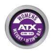 Bara olimpica ATX ® Weightlifting pentru Femei, haltera de Competitie, 15 kg, 201 cm 4