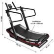 Banda de alergare curbata nemotorizata ATX® Speed ​​Runner CT-01 l