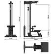 Helcometru ATX® cu stiva de greutate 117.5 kg + 2 x 1.25 kg greutati aditionale 12