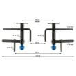 Manere  ATX® tractiuni pentru statii fitness multifunctionale, rig-uri și rack-uri 8