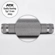 Bara olimpica ATX ® Powerlifting, haltera, tip 200, Fabricata in Germania! 11