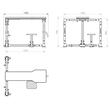 Banca pentru ramat ATX® - Seal Row Bench, 500 kg, negru 11