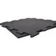 Pardoseala, placa de cauciuc fitness tip Puzzle LeBart 1 m² , negru, 7 mm 1