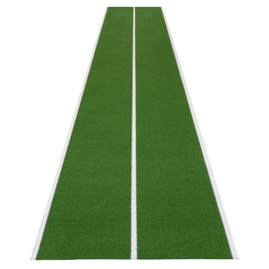 Pista de sprint, gazon sintetic fitness, cu marcaj