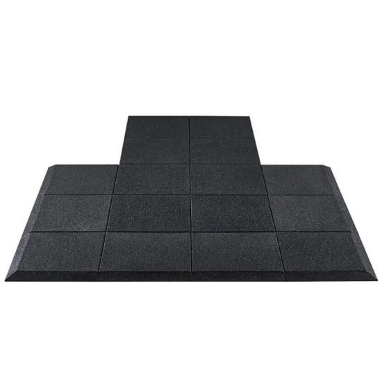 Platforma din cauciuc pentru Power Rack, neagra, diferite dimensiuni