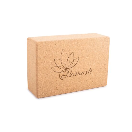 Trendy Yoga Block Cork din pluta 23 x 15 x 7,5 cm, culoare naturala