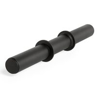 Gantera ATX® Fat Grip Dumbbell cu incarcare pe discuri, Ø 50 x 510 mm, neagra